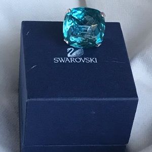 Swarovski Ring.Worn ONCE! Christmas 🎄present 🎁